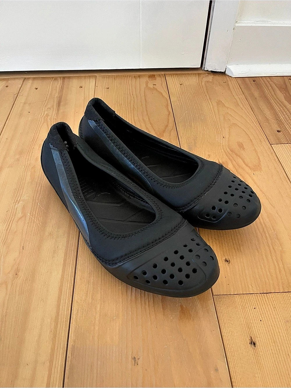 Puma Catch Soleil Ballerina Women's Black Flats US 7